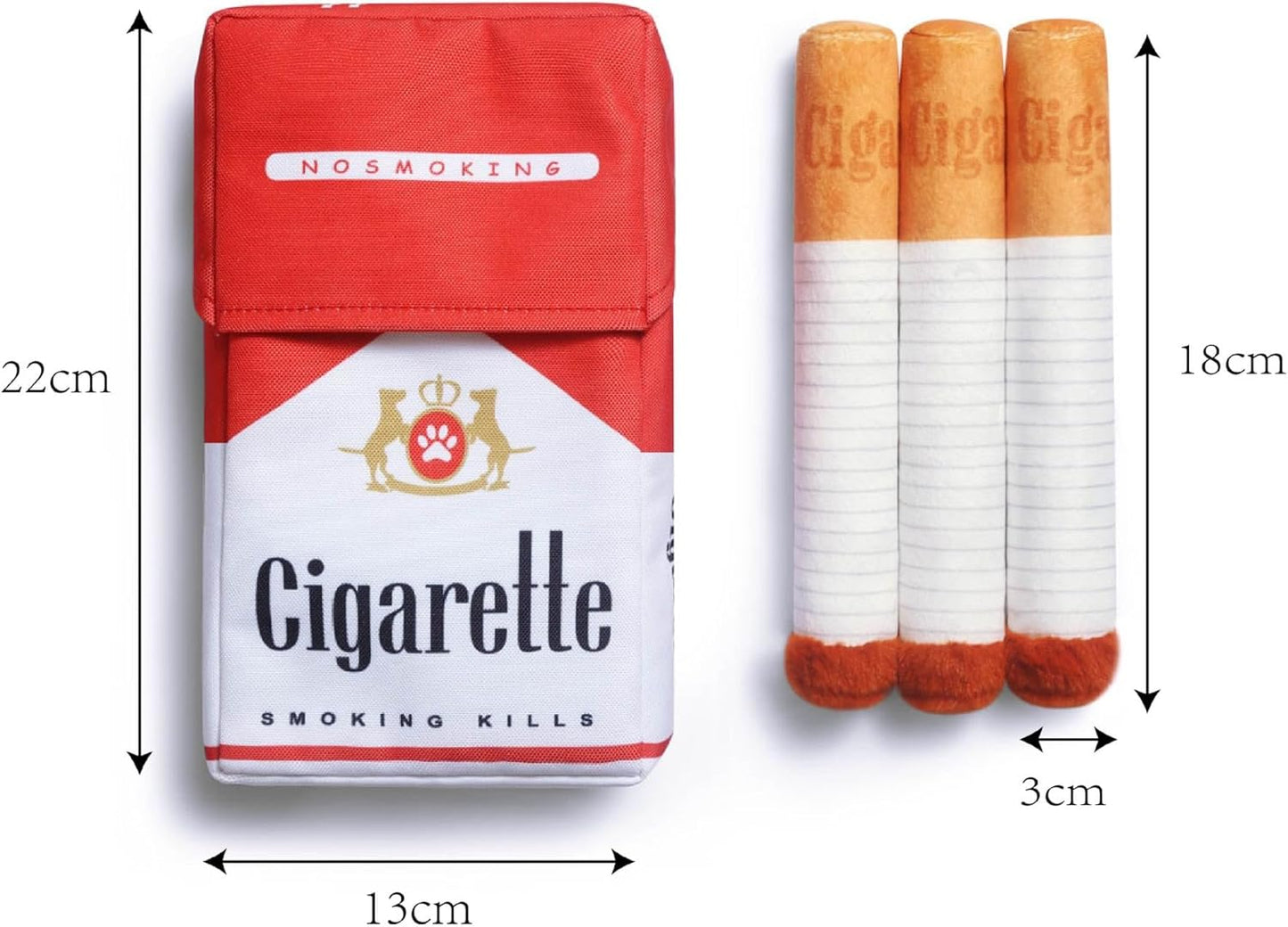 Zabawka dla Psa - Interaktywny Pluszowy CigaretkaTM